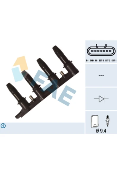 FAE 80321 1208086 Atesleme Bobını Corsa E Astra J Insıgnıa A Aveo T300 Mokka Zaf ürün görseli 1