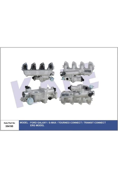 KALE 354195 EGR MODÜL FORD GALAXY SMAX TOURNEO CONNECT TRANSIT CO ürün görseli 1