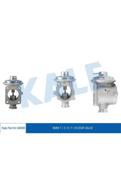 KALE 348985 EGR VALFI 1-3-5-7 SERISI X5