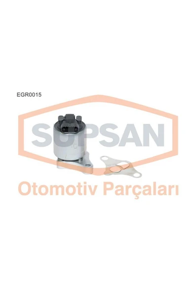 SUPSAN EGR VALF YATAY SOKET OPEL ASTRA G CORSA C VECTRA B/C ZAFIRA 1.4 1.6 Z14XE Z16XE OEM-SUPSAN EGR0015 - 1