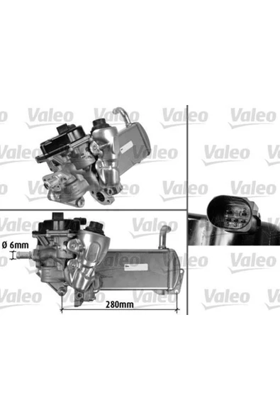 VALEO 700438 Egr Valfı Q5 8r 08- 2.0 Tdı Quattro Uyumlu ürün görseli 1