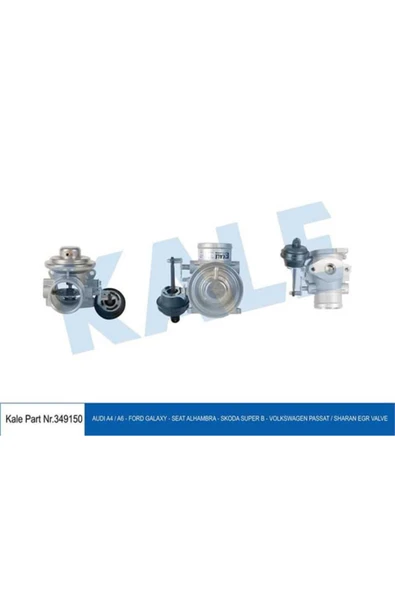 KALE 349150 EGR VALFI PASSAT 99-05 A4 A6 00-05 PASSAT SUPERB 02-0 ürün görseli 1