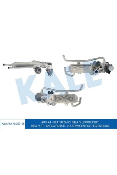 KALE 352195 EGR MODÜL A1 IBIZA IV IBIZA IV SPORTCOUPE IBIZA IV ST ürün görseli 1