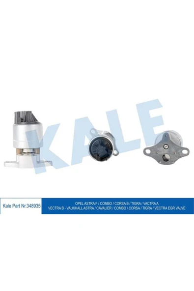 KALE 348935 EGR VALFI ASTRA F COMBO CORSA B TIGRA VECTRA B 1.2i 1 ürün görseli