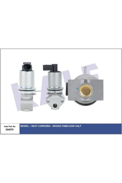 KALE 354575 EGR VALFI CORDOBA FABIA 1.2 12V 01-09 ürün görseli 1