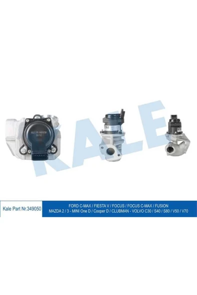 KALE 349050 EGR VALFI FIESTA V VI 05- CMAX 07- FOCUS II 05- FUSIO ürün görseli 1