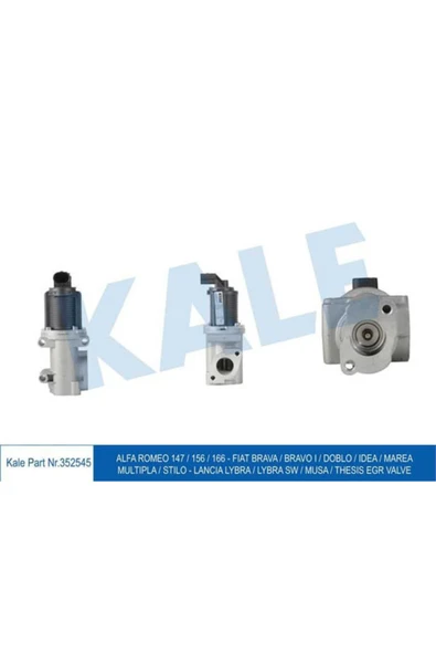 KALE 352545 EGR VALFI ALFA ROMEO 147 / 156 / 166 - FIAT BRAVA / B