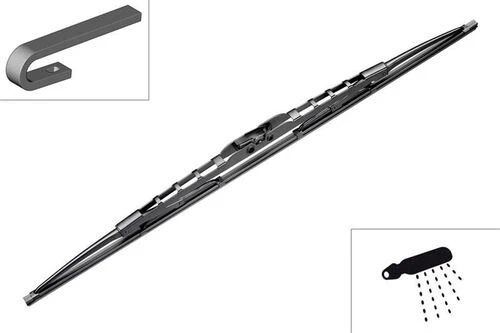 Bosch 3397004080 Ağırvasıta Twin Silecek [700 Mm]- Entegre Püskürtme Memeli N 74