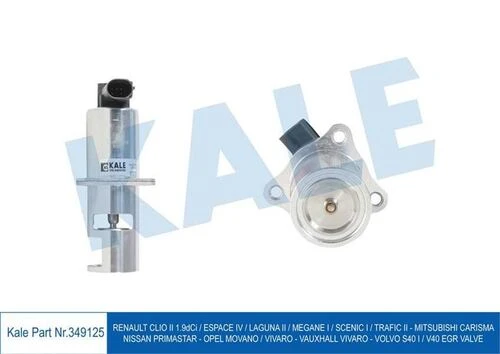 KALE 349125 EGR VALFI CLIO II ESPACE IV LAGUNA II MEGANE I SCENIC ürün görseli
