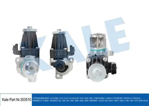 KALE 353510 EGR VALF PART- 208 3008 5008 BERL C3 C4 C5 DS3 DS5 FI ürün görseli 1