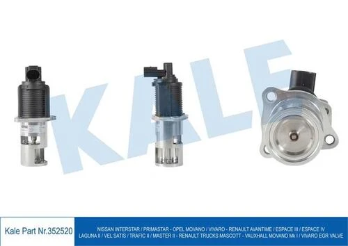 KALE 352520 EGR VALFI NISSAN INTERSTAR / PRIMASTAR - OPEL MOVANO ürün görseli 1