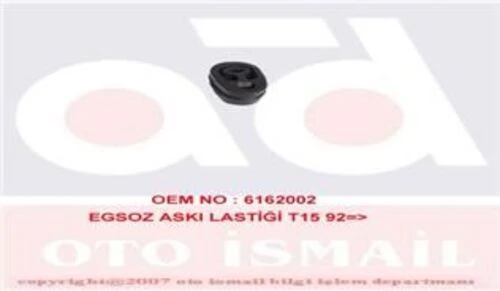Mks 402 Egzoz Askı Lastiği T15 92- - 1