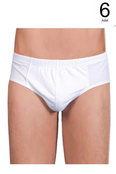 Berrak Erkek Slip Külot Pamuklu 1050 6 Lı Paket - 1