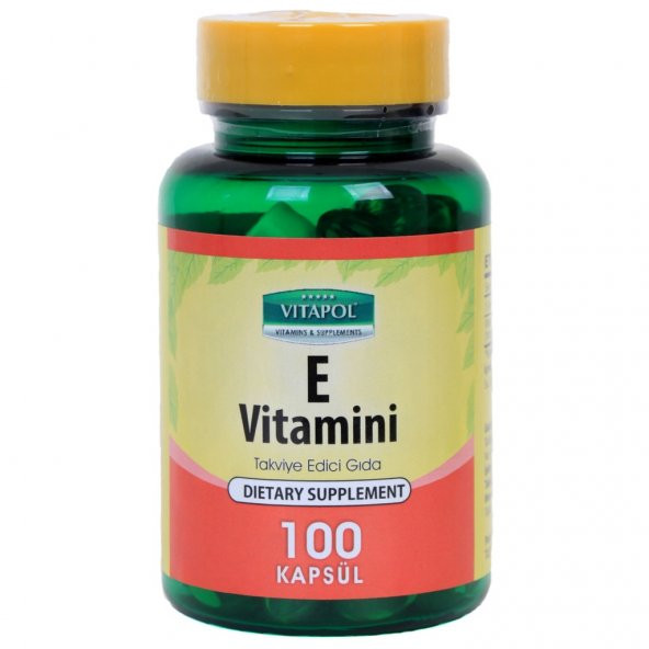 Vitapol E Vitamini 400 Iu 268 Mg 2x100 Kapsül Vitamin E - 2