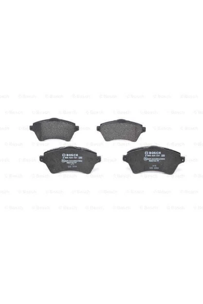 Bosch 0986424721 Fren Balatası Ön Freelander 00-06 Uyumlu - 1