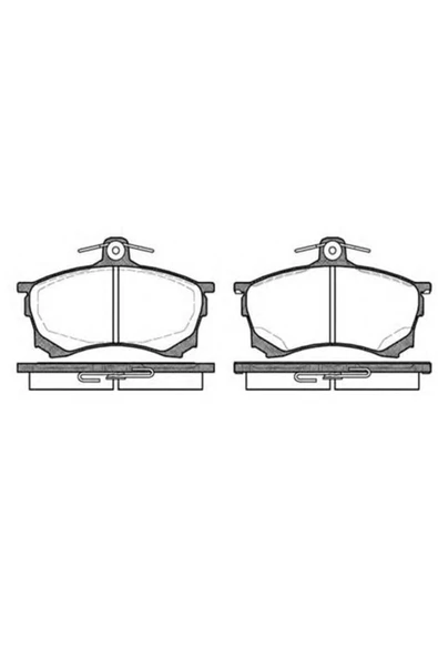 MGA 55290 Fren Balatası Ön Carisma 95-06 1.6 ürün görseli 1