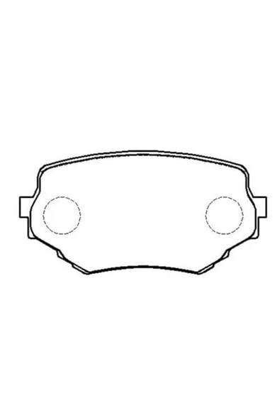İOTO 10903-30201 Fren Balata Takımı Ön Şimli Grand Vitara 1.6/2.0/2.5 1998- ürün görseli 1