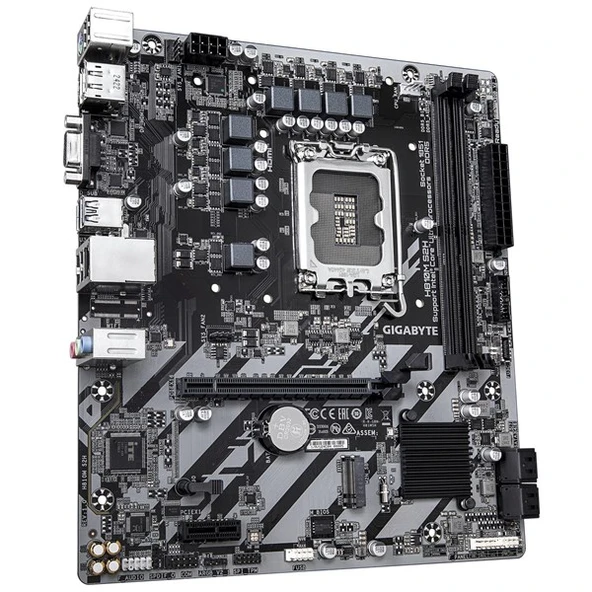 GIGABYTE H810M S2H DDR5 HDMI-DP PCIE 4.0 1851P mATX - Resim 3