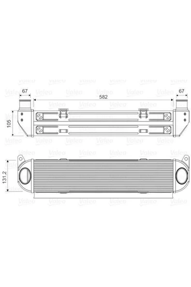 VALEO 818359 Turbo Radyatörü Land Rover Dıscovery