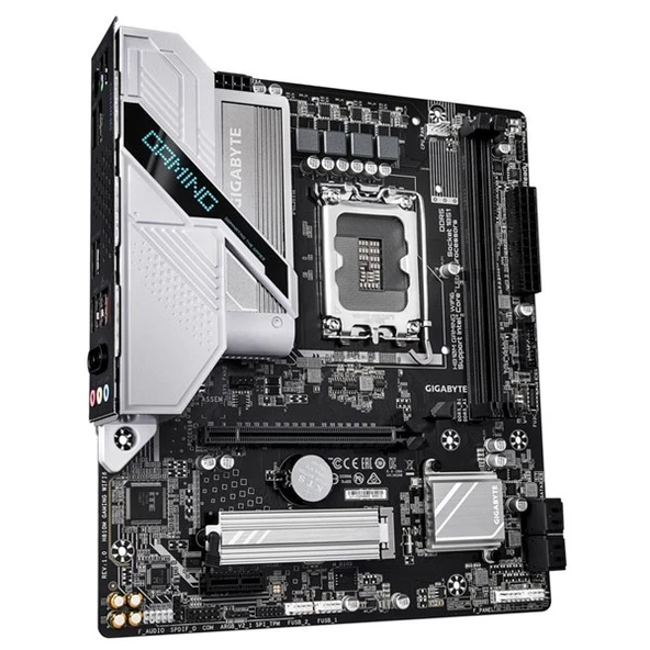 GIGABYTE H810M GAMING WIFI6 DDR5 HDMI-DP PCIE 4.0 1851P mATX - Resim 3