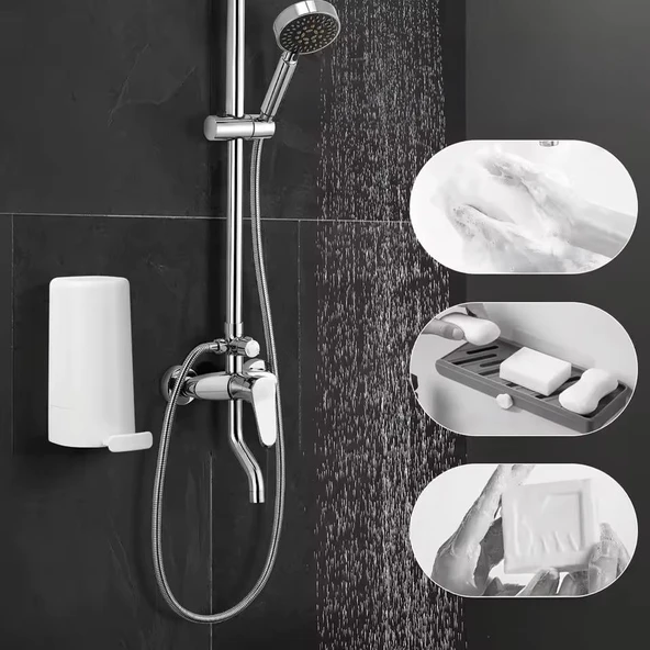 Ayt Sunup SN-26934 Kalıp Sabun Öğütücü Sabunluk El Sabunluğu - 5