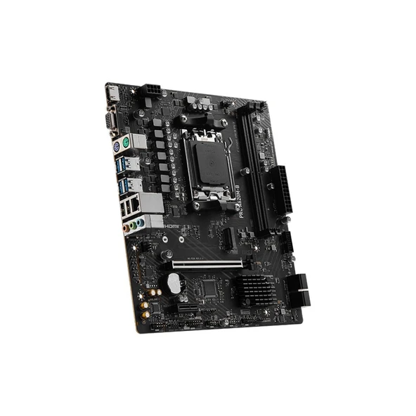 MSI PRO A620M-B AMD A620 AM5 DDR5 6800MHz mATX Anakart - 4