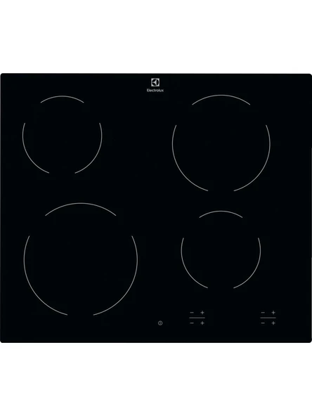 Electrolux EHF6240IOK Siyah Vitroseramik Elektrikli Ankastre Ocak