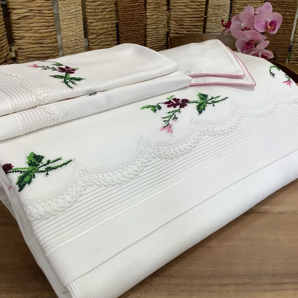 Kaneviçeli & Dantelli Pike Takımı -6 parça - 2