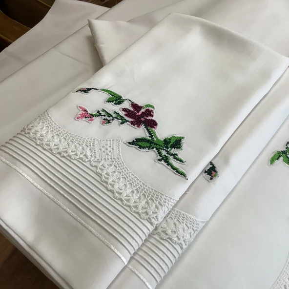 Kaneviçeli & Dantelli Pike Takımı -6 parça