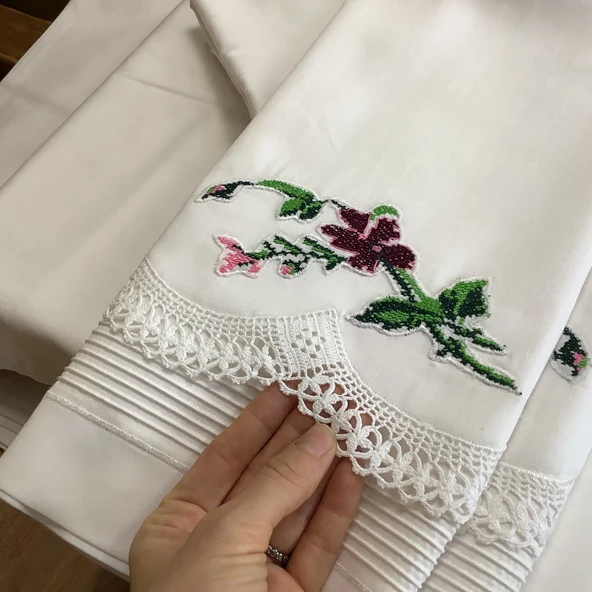 Kaneviçeli & Dantelli Pike Takımı -6 parça - 3