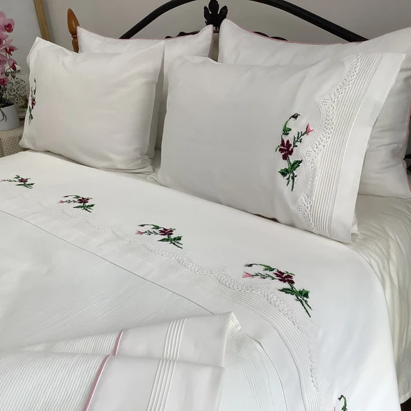 Kaneviçeli & Dantelli Pike Takımı -6 parça - 5