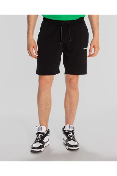 Authentic Vincent Erkek Siyah Regular Fit Şort
