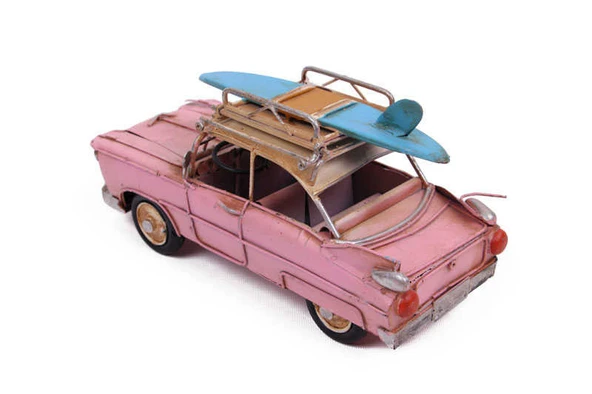 Dekoratif Metal Araba Çerçeveli Classic Chevrolet 1204E-3105 Model-M143 - 2