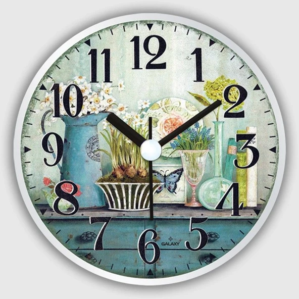 Galaxy Mıknatıslı Buzdolabı Saatleri, Yuvarlak, 10 cm - 4