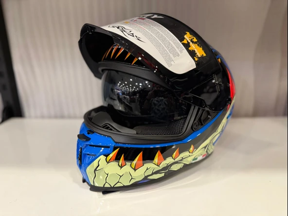 KASK SWAY SW 867 STORM Blue Full Face - 3