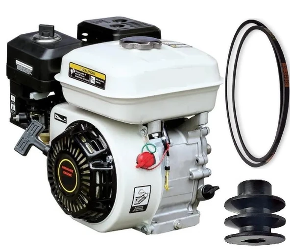 Gardenpro Benzinli 170F İlaçlama Motoru 7 Hp Kasnak&Kayışlar Dahil