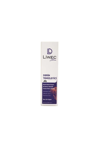 LIWECDERMA Liwec Derma DERİN TEMİZLEYİCİ JEL DEEP CLEANING GEL 150M