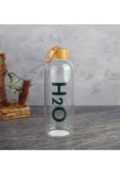 Tohana 75993 Matara Bambu Kapaklı Cam 1000Ml H2O