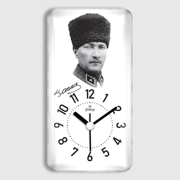 Mıknatıslı Buzdolabı Saatleri, Dikdörtgen, 17 cm - 2