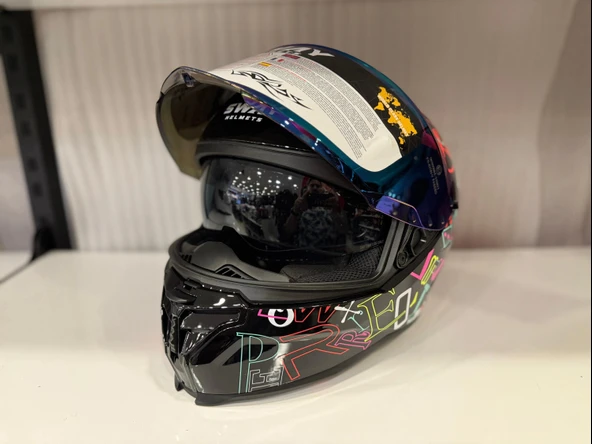 KASK SWAY SW 867 PERİ Colorful Full Face - 2