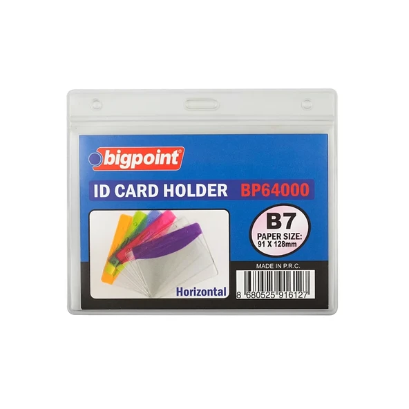 Bigpoint Korumalı Kart Poşeti Yatay B7 (128x91mm) - 2