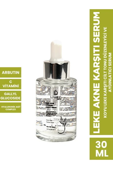 LIWECDERMA Liwec Derma LEKE AKNE GÖZENEK KARŞITI SERUM 30 ML