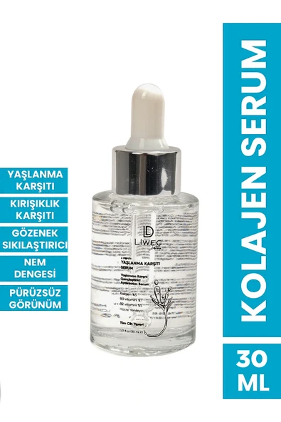 LIWECDERMA Liwec Derma YAŞLANMA KARŞITI SERUM 30 ML