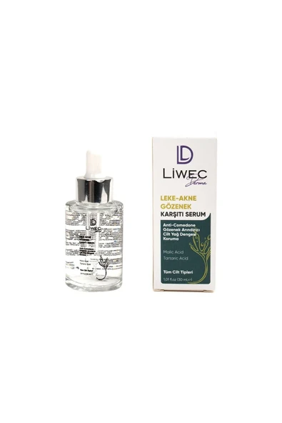 LIWECDERMA Liwec Derma LEKE AKNE GÖZENEK KARŞITI SERUM 30 ML - 3