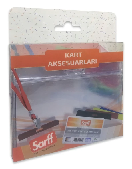 SARFF 9.5X7.5CM ŞEFFAF KART POŞETİ BLİSTER - 10ADET - 4