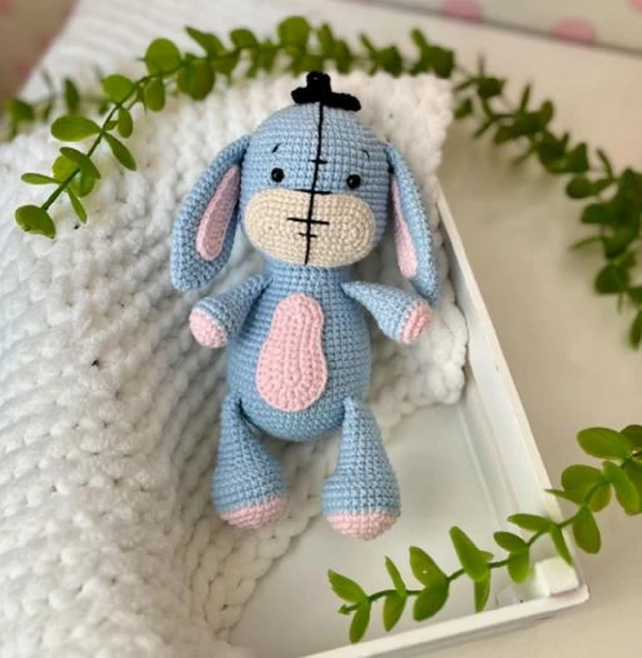 AMİGURUMİ EEYORE OYUNCAK