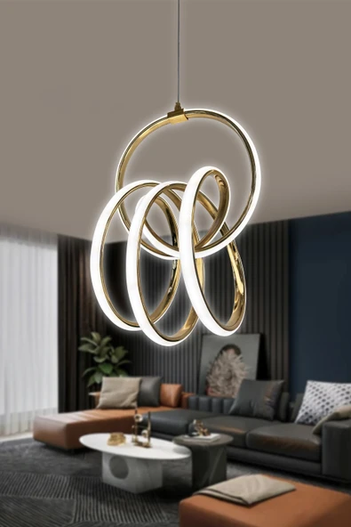 Fokus Modern (yüksek ışık gücü) Sarkıt Led Avize 2.5 mt Orjinal Ürün - 6