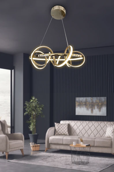 Kuzey 50 cm Led Avize - 5