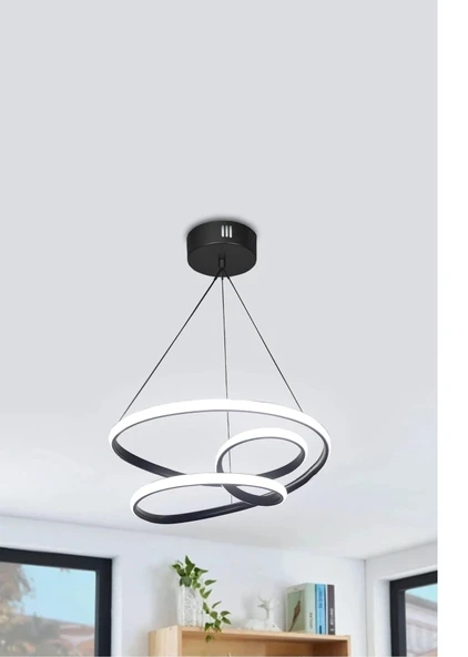 Galaksi Modern Sarkıt Oturma Odası Mutfak Led Avize - 2