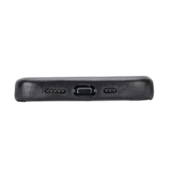 Apple iPhone 14 Pro Max Uyumlu Deri Arka Kapak ROCK RST1 - 5